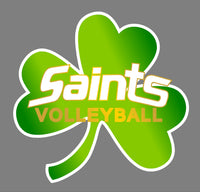 Saints Volleyball Sticker