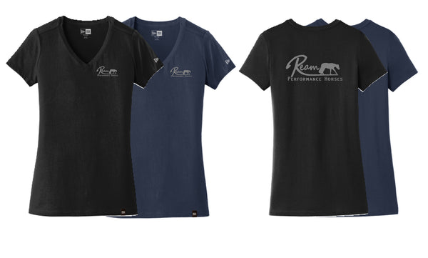 Ream Performance Horses Ladies' V-Neck Tee